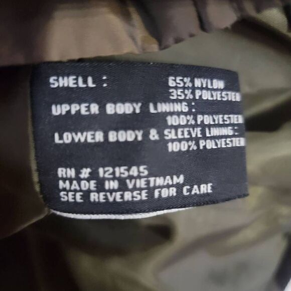 London Fog Green Matalic Shiny Jacket Womens SZ S Nylon - Picture 6 of 7